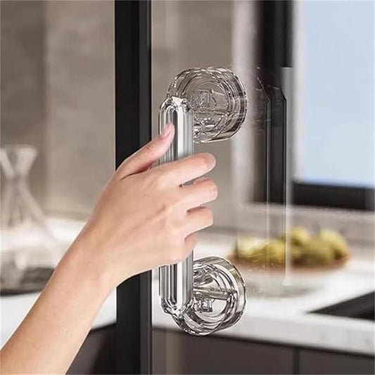 💎🚪 Universal Crystal Suction Door Handle – Smooth Opening 🚪💎