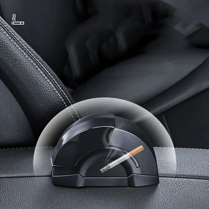 🚬🚗 Smokeless Car Ashtray with Adhesive Mount 🚗🚬